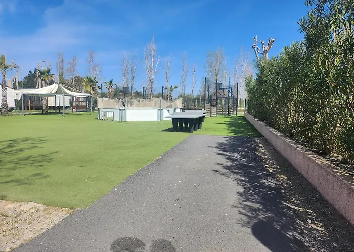 Fmlodge-mobilhome 01 Les Sable Du Midi Kamp alanı Valras-Plage