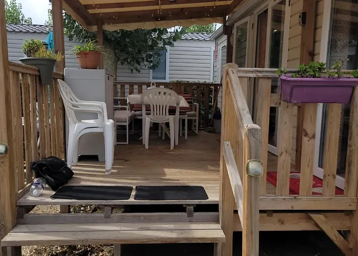 Kamp alanı Fmlodge-mobilhome 01 Les Sable Du Midi *